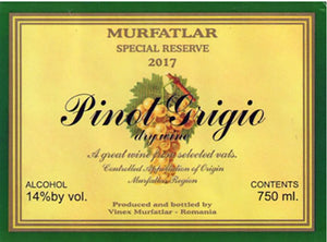 Murfatlar Pinot Grigio Dry White Wine