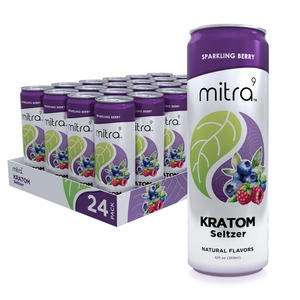 Mitra9 Kratom Berry Seltzer