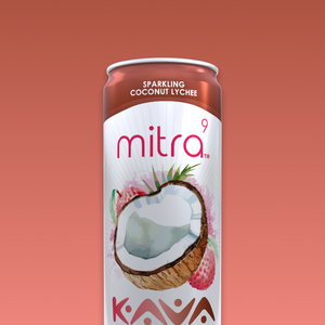 Mitra9 Kava Coconut Lychee Seltzer