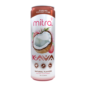 Mitra9 Kava Coconut Lychee Seltzer