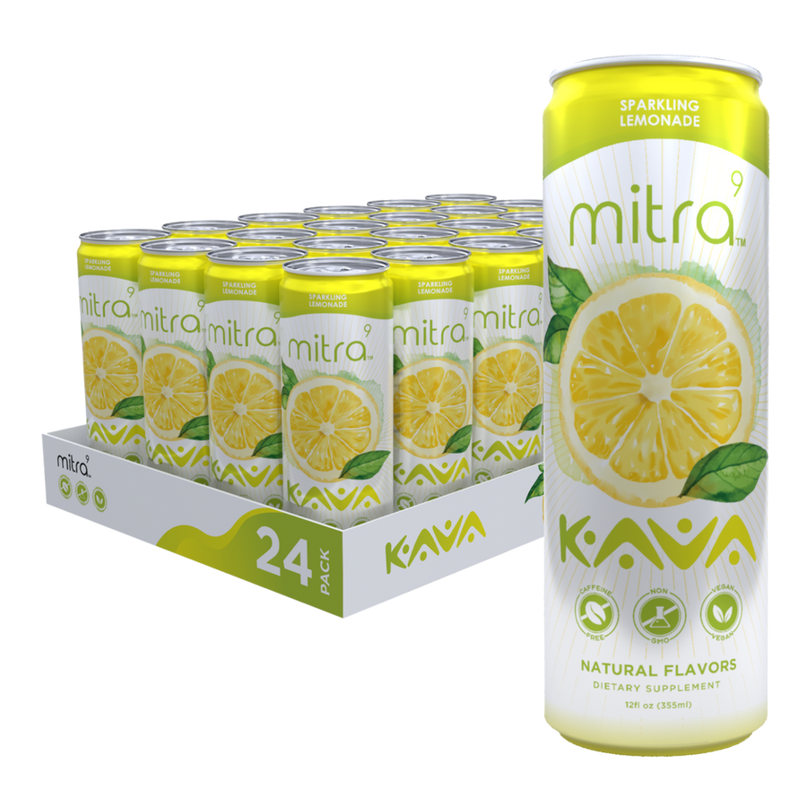 Mitra9 Kava Lemonade Seltzer