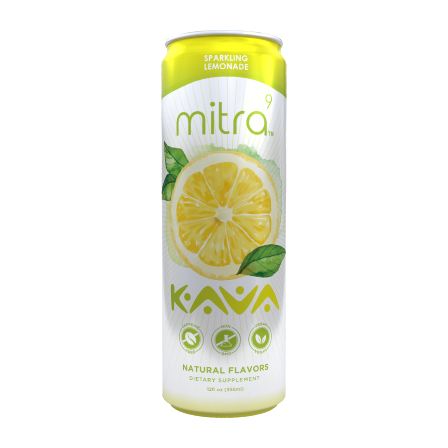 Mitra9 Kava Lemonade Seltzer