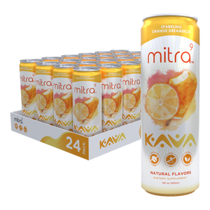 Mitra9 Kava Orange Dreamsicle Seltzer