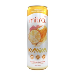 Mitra9 Kava Orange Dreamsicle Seltzer