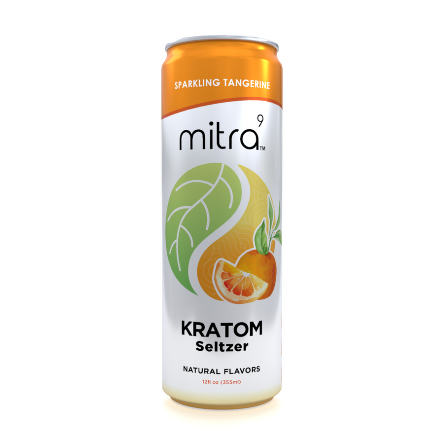 Mitra9 Kratom Tangerine Seltzer